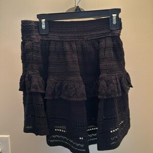 Aerie black skirt